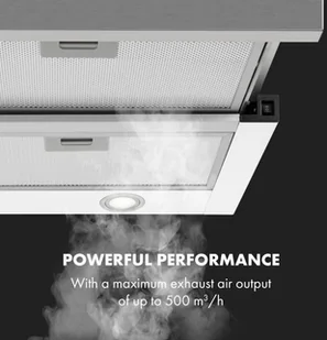 Klarstein Mariana 90 Biały (CGCH3-Mariana9) - Okapy kuchenne - miniaturka - grafika 3