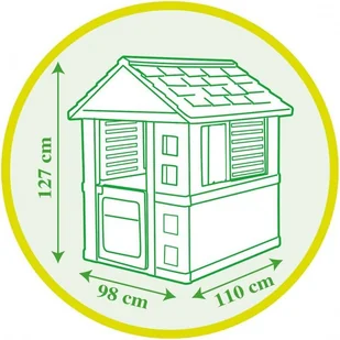 Smoby Smoby Domek ogrodowy Pretty 810723 810723 - Place zabaw - miniaturka - grafika 3