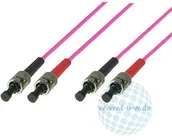 Kable - Tecline 39875807 OM4 Włókno światłowodowe LWL ( m, 7,5 m) erikavioletowe 4048889028544 - miniaturka - grafika 1