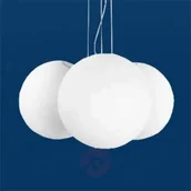 Lampy sufitowe - Linea Light Ciekakwa lampa wisząca Oh 3-punktowa - miniaturka - grafika 1