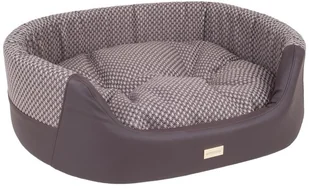 Ami Play Legowisko Elipsa Morgan brązowe L 50678-uniw - Legowiska dla psów - miniaturka - grafika 2