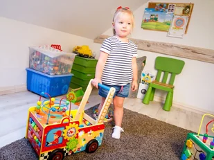 HH POLAND DREWNIANY CHODZIK EDUKACYJNY STRAŻ POŻARNA PCHACZ HH-HM013238 - Pchacze - miniaturka - grafika 12