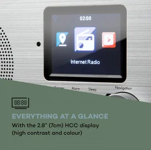 Auna Silver Star Mini Białe - Radia - miniaturka - grafika 6