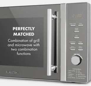 Kuchenka mikrofalowa Klarstein Luminance Prime - Kuchenki mikrofalowe - miniaturka - grafika 7