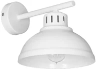 Lampy ścienne - Luminex Kinkiet Sven 1 x 60 W E27 white 9044 - miniaturka - grafika 1