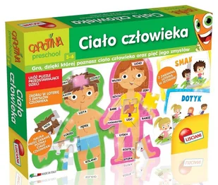 Lisciani Giochi Carotina Ciało człowieka 304-PL61167 - Gry planszowe - miniaturka - grafika 4