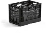 Pojemniki biurowe - AJ Produkty Składana skrzynka RILEY z tworzywa sztucznego, 600x400x410 mm - miniaturka - grafika 1