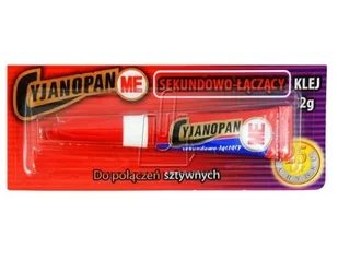Chemistik CYJANOPAN ME Uni Klej błyskawiczny metal guma szkło 2807_20160304094823 - Artykuły kaletnicze - miniaturka - grafika 2