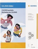 Pudełka i akcesoria na płyty CD - Hama Herma CD/DVD pockets 7685 - 7685 - miniaturka - grafika 1