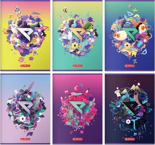 Herlitz Zeszyt A5/60K linia Ekipa (5szt) - - Zeszyty szkolne - miniaturka - grafika 2