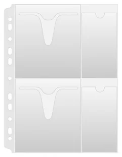 Donau Koszulki na płyty CD/DVD , PP, A4, groszkowe, 160mikr. 1715001PL-00 - Koszulki na dokumenty - miniaturka - grafika 2