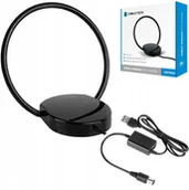 Anteny TV - Antena pokojowa Dvb-t Tv ze wzmacniaczem Usb - miniaturka - grafika 1