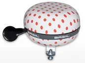 Dzwonki do roweru - Basil Dzwonek rowerowy biały, jeden rozmiar 160882 - miniaturka - grafika 1