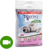 Żwirek dla kotów - Tigerino Żwirek miesiąca Tigerino Canada zapach pudru dziecięcego 2 x 12 kg 2 x 12 kg ok 24 l) - miniaturka - grafika 1