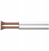 Przewody elektryczne - Conotech 2×0,50 biały, 100m - miniaturka - grafika 1