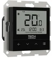 Regulatory i termostaty - Tech STEROWNIKI PRZEWODOWY REGULATOR POKOJOWY DWUSTANOWY DORAMKOWY CZARNY F-4Z V1 W_POK.F4.6_A.03.PL01 - miniaturka - grafika 1
