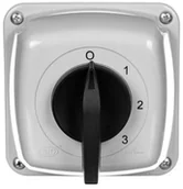 Inne akcesoria elektryczne - Elektromet Spółdzielnia Inwalidów Łącznik krzywkowy 0-1-2-3 3P 16A IP44 w obudowie Łuk 16-63 921663 - miniaturka - grafika 1