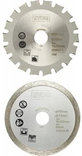 RYOBI Elektronarzędzia / Akcesoria do elektronar Zestaw tarcz RAKMMS02K 5132004662 - Tarcze do pił - miniaturka - grafika 2