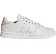 Buty sportowe damskie - Adidas Advantage F36480 biały - miniaturka - grafika 1