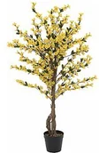 Sztuczne drzewka - Europalms EUROPALMS Drzewo Forsycja z 3 pniami, sztuczna roślina, żółty, 120 cm 82507101 - miniaturka - grafika 1
