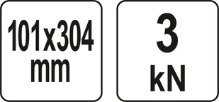 Yato ŚCISK C GŁĘBOKI 101 X 304 MM 4" X 12" - Inne urządzenia budowlane - miniaturka - grafika 3