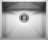 Zlewozmywaki - Teka TETRAGON 45x40 1B stal szczotkowana 100090301 - miniaturka - grafika 1
