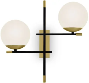 Maytoni Kinkiet Nostalgia MOD050WL-02G) Maytoni MOD050WL-02G - Lampy ścienne - miniaturka - grafika 3