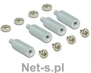 Akcesoria do komputerów jednopłytkowych - Delock Delock Raspberry Pi akcesoria do montażu 10mm zewnątrz/wewnątrz 18214 - miniaturka - grafika 1