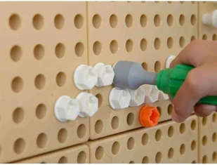 Masterkidz Ręczne Narzędzia 6 Elementów Śrubokręt Klucz - Tablica Naukowo-Edukacyjna Masterkidz STEM ME13101 - Mały majsterkowicz - miniaturka - grafika 4