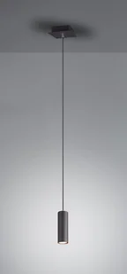 Trio Leuchten Lampa wisząca Marley, czarna, 1-punktowa - Lampy sufitowe - miniaturka - grafika 2