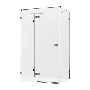 New Trendy EXK-3404 KABINA AVEXA GUNMETAL BRUSHED KWADRATOWA PRZY$459CIENNA L 80x80x200 CZYSTE 6mm ACTIVE SHIELD - Kabiny prysznicowe - miniaturka - grafika 2