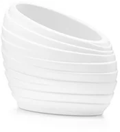 Kubki na szczoteczki do zębów - Zeller kubek do mycia zębów, biały, 12,3 x 6,7 x 8,7 cm - miniaturka - grafika 1