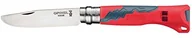 Noże - Opinel 254367 nóż kieszonkowy z czerwoną rękojeścią, uniwersalny rozmiar OP01897 - miniaturka - grafika 1