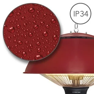 TROTEC Designerski sufitowy promiennik ciepła IR 1510 SC - Ogrzewanie przenośne - miniaturka - grafika 4