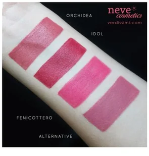 Neve Cosmetics Naturalna kredka do ust IDOL amarant o fioletowym odcieniu  (wkład 1,5g) - Konturówki do ust - miniaturka - grafika 3