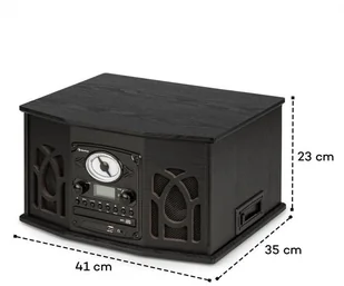 Auna NR-620 DAB Czarne Drewno (MG-NR-620-DAB) - Wieże - miniaturka - grafika 11