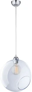 TK Lighting Lampa wisząca zwis oprawa Pobo 1x60W E27 bezbarwna 1930 - Lampy sufitowe - miniaturka - grafika 3