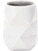 Kubki na szczoteczki do zębów - Kleine Wolke Kubek na szczoteczki do zębów Golden Crackle White 4004478293649 - miniaturka - grafika 1