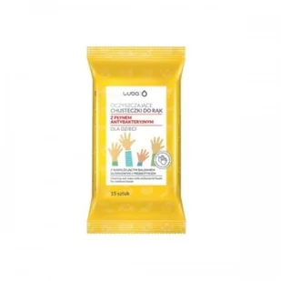 Luba Chusteczki do Rąk Oczyszczające Antybakteryjne 15 sztuk - Luba - Chusteczki nawilżane Luba Chusteczki do Rąk Oczyszczające Antybakteryjne 15 sztuk - Luba - Chusteczki nawilżane - miniaturka - grafika 2
