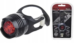PROX Lampa lampka rowerowa Naos 1 Led Tył +baterie - Lampki rowerowe - miniaturka - grafika 4