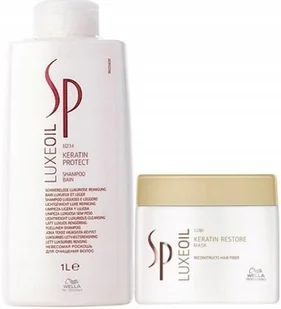 Wella Sp Luxe Oil Szampon 1000ml + Maska 400ml - Zestawy kosmetyków damskich - miniaturka - grafika 2