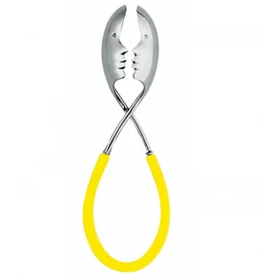 Casa Bugatti Szczypce Molla Kiss żółte 43-7003C6U - Inne sztućce - miniaturka - grafika 2