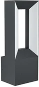 Lampy ogrodowe - Eglo Riforano 98725 kinkiet lampa ścienna zewnętrzna IP44 2X5W LED czarny/biały - miniaturka - grafika 1