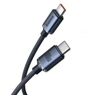 Baseus Kabel Crystal Shine Typ-c - Typ-c 200cm Black - Kable USB - miniaturka - grafika 2