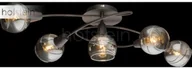 Lampy sufitowe - Globo Lighting Oświetlenie Isla Lampa Sufitowa LED Brązowy, 5-punktowe 54347-5 - miniaturka - grafika 1