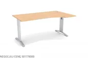 Biurka - WUTEH S.A. Biurko biurowe FLEX FL-10R (160x100x73,5cm) 1286 - miniaturka - grafika 1