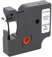 Etykiety do drukarek - Dymo Zamiennik taśmy D1 40913 9mm biała/czarny - miniaturka - grafika 1