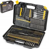 Akcesoria do elektronarzędzi - Zestaw Komplet Wierteł Nasadek Bitów Otwornic 246 - miniaturka - grafika 1