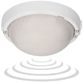 Lampy sufitowe - Orno plafon z mikrofalowym czujnikiem ruchu 8080T/MAT-TRIO/MS/PL E27 poliwęglan mleczny dławice IP44 IK10 A2120-MP-HF A2120-MP-HF - miniaturka - grafika 1