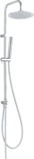 Laveo Pretto Kolumna natryskowa natynkowa chrom PLP00OX - Zestawy prysznicowe - miniaturka - grafika 2